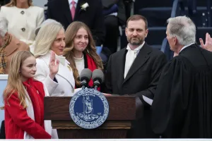 Spanberger preaches affordability, resistance to Trump immigration agenda in inaugural address