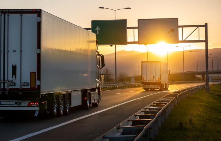 trucking supply chain transportation