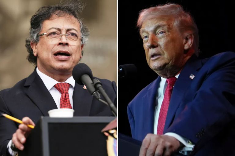 Gustavo Petro and Donald Trump