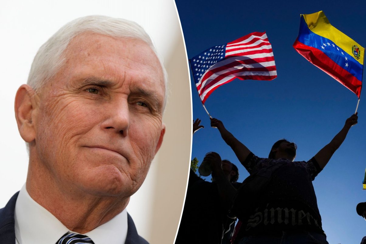 Pence applauds Trump’s ‘decisive leadership’ against Maduro: ‘Libertad will be restored’
