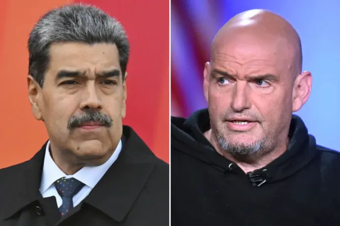 Fetterman hits Dems for criticizing Maduro arrest after Biden upped bounty Fetterman hits Dems for criticizing Maduro arrest after Biden upped bounty