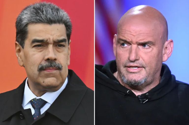 Nicolas Maduro and John Fetterman 