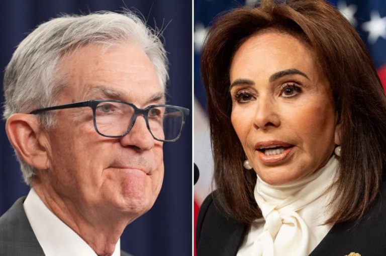 Jerome Powell and Jeanine Pirro give their own press conferences.