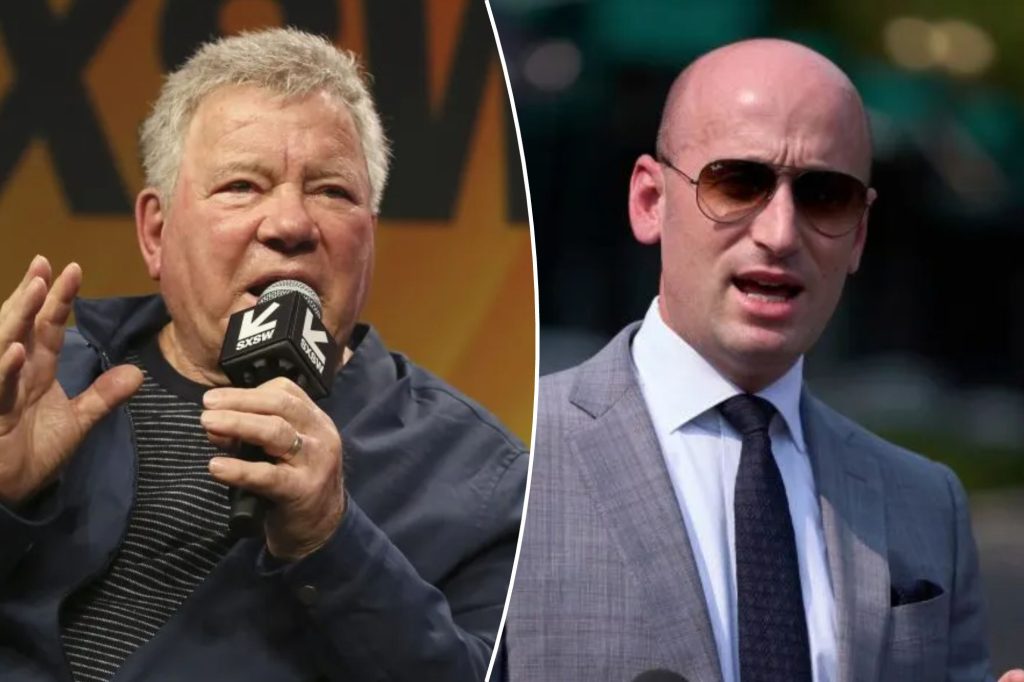 William Shatner backs Stephen Miller’s Star Trek criticism: ‘Ready to assume command’
