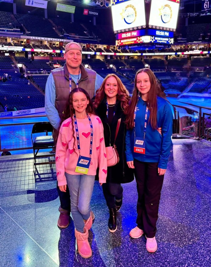 Peter Livingston, his wife Donna, and their daughters Everly and Alydia were aboard the flight returning from the U.S. Figure Skating National Development Camp in Wichita, where the girls had been participating.