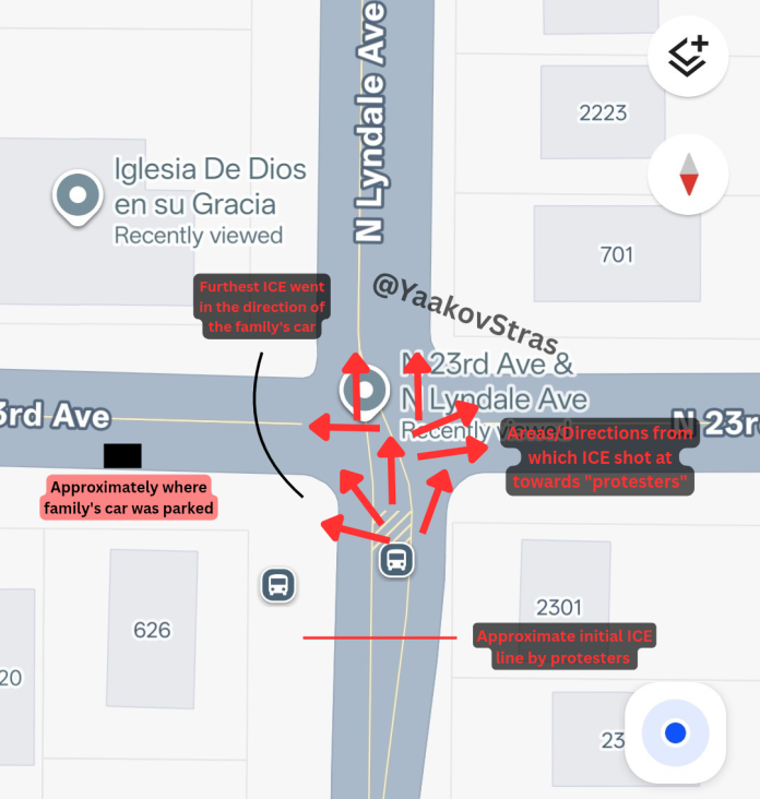 Yaakov Strasberg tear-gas graphic