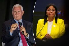 Pence calls for new Venezuela elections to oust Delcy Rodriguez