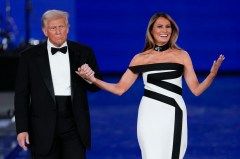 Melania Trump calls inaugural dress ‘America’s destiny’ symbol at Smithsonian event