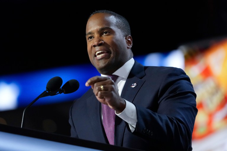 Rep. John James speaking