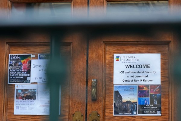 Appeals court questions church’s bid to revive ICE’s ‘sensitive’ places policy
