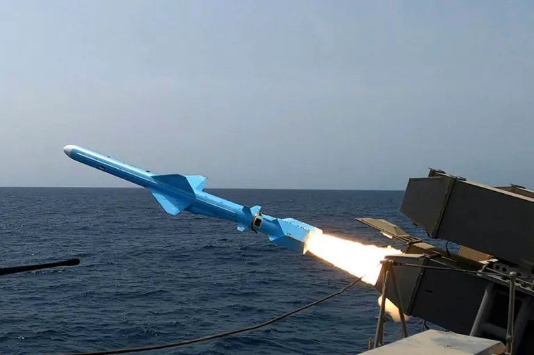 In this picture released by the official website of the Iranian Army on Thursday, Aug. 21, 2025, a missile is fired from a vessel during Iranian navy drill in the Gulf of Oman and the Indian Ocean. (Masoud Nazari Mehrabi/Iranian Army via AP)