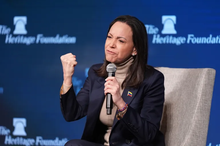 Venezuelan opposition leader Maria Corina Machado.