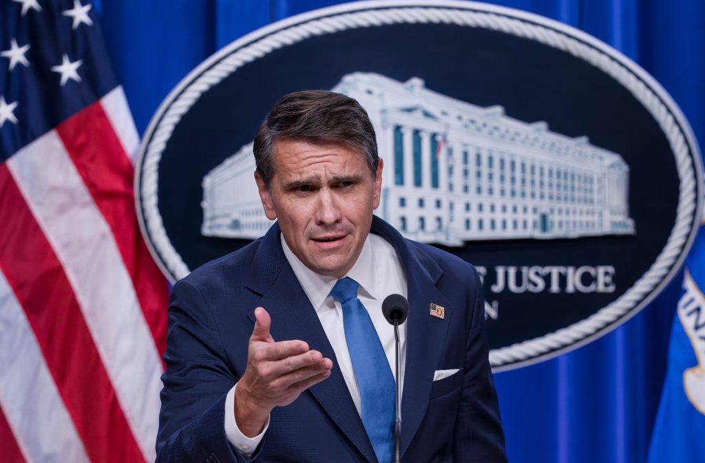 Acting Attorney General Todd Blanche rejects claims that Jeffrey Epstein was a spy