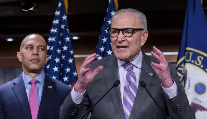 Jeffries risks fresh fracture with Schumer over ICE funding red line