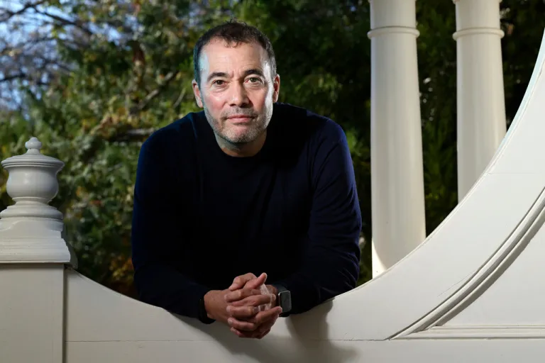 FILE - Will Lewis, publisher and CEO of The Washington Post, poses for a portrait in Washington, Sunday, Nov. 5, 2023.