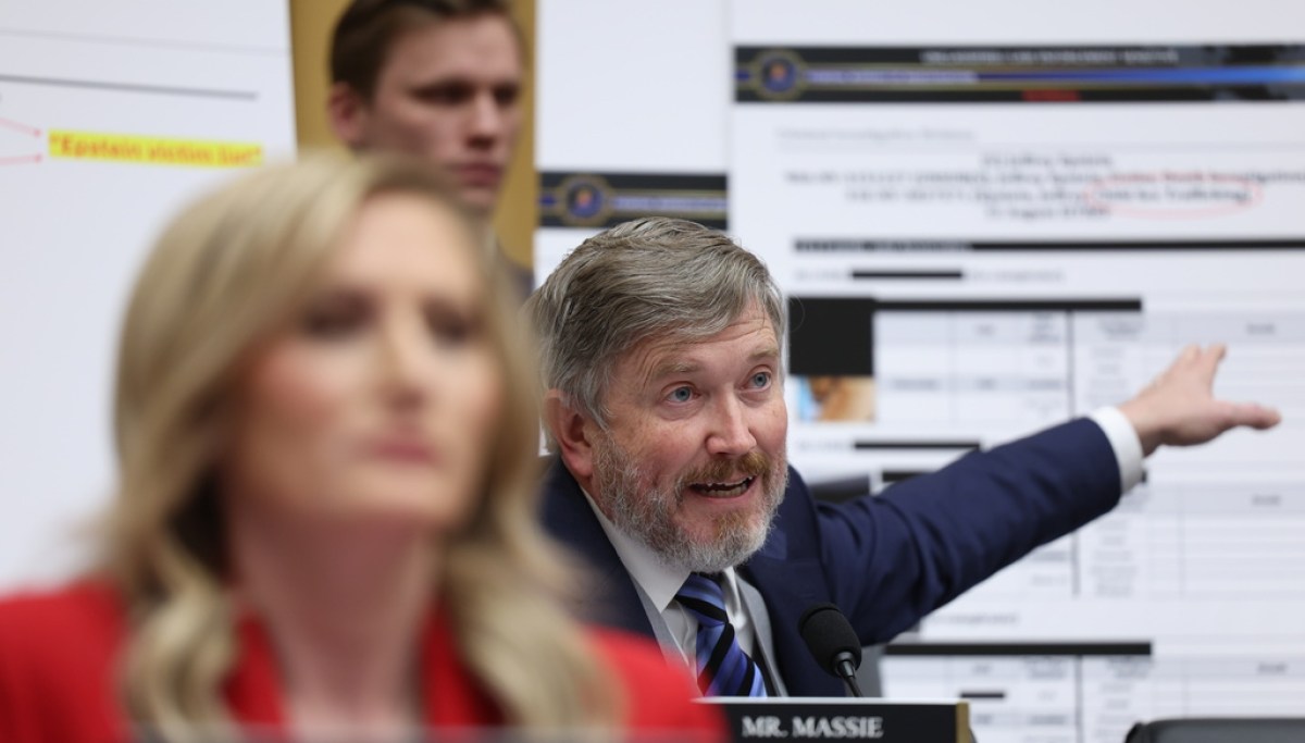 Massie rips Trump’s lack of transparency on files as head of ‘Epstein administration’