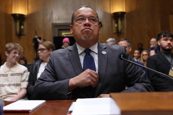 Keith Ellison’s strategy was to ‘deny’ during Senate hearing: Byron York Keith Ellison’s strategy was to ‘deny’ during Senate hearing: Byron York