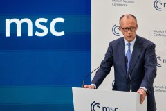 Friedrich Merz warns US ‘not strong enough’ to axe European alliances in Munich speech