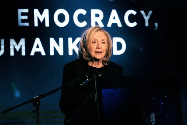 Hillary Clinton in Munich.