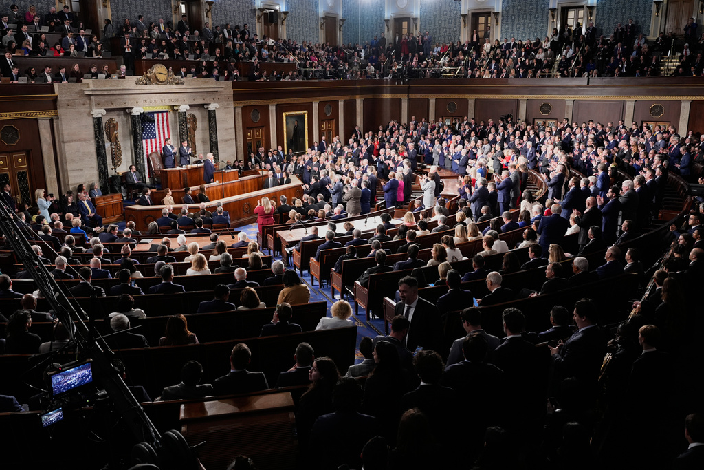 Republicans roll out first ad pinning Democrats for not standing during State of the Union