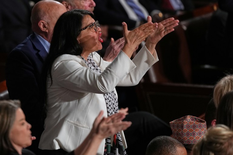 Rep. Rashida Tlaib (D-MI).