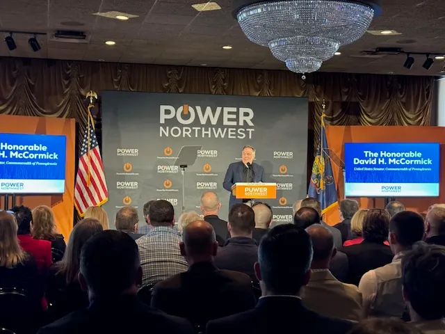 Sen. Dave McCormick (R-PA) called for bold action and regional unity as Power Northwest launches an effort to drive workforce growth and economic development in northwestern Pennsylvania.