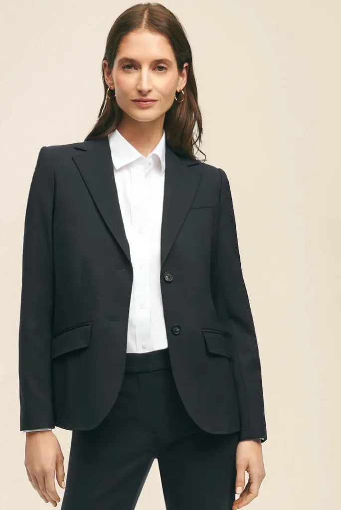 The Essentials Brooks Brothers Stretch Wool Jacket, retailing for $498.00