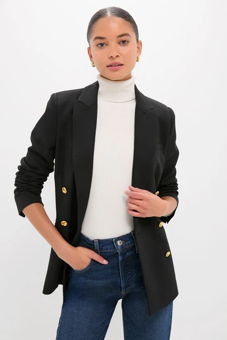 Black Diana Blazer by Tuckernuck, retailing for $298