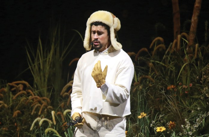 Bad Bunny in San Juan, Puerto Rico, in September. (Getty Images)