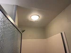 This is what a not-yet-renovated bathroom looks like at US Coast Guard Station Provincetown. (Credit: Mike Brest)