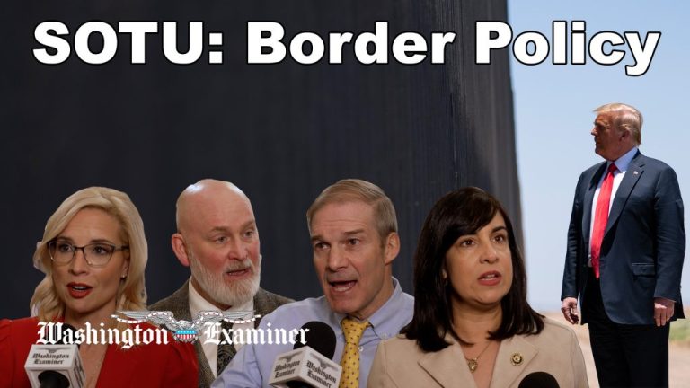 From left to right: Rep. Ashley Hinson (R-IA), Derrick Van Orden (R-WI), Rep. Jim Jordan (R-OH), and Rep. Nicole Malliotakis (R-NY).