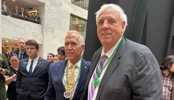 Capitol Tea: Jim Justice, of Babydog fame, offers to take over Tillis dog parade