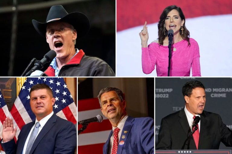 The Democratic Congressional Campaign Committee is adding seats held by Reps. Jeff Crank, Brad Finstad, Ryan Zinke, John McGuire, and Nancy Mace to its 2026 target list. 