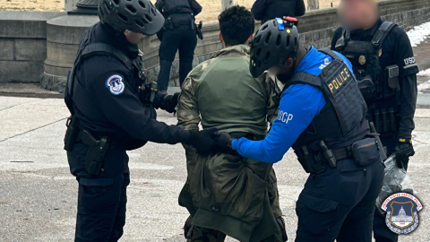 Capitol Police arrest 18-year-old with gun near Capitol building