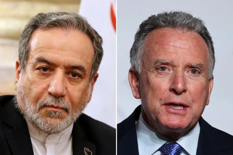 Iran foreign minister Abbas Araghchi and Steve Witkoff.