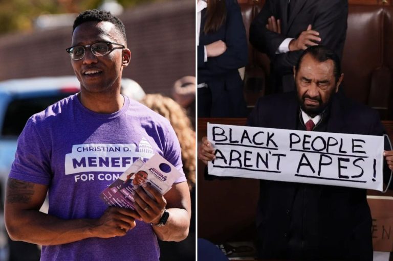 Reps. Christian Menefee and Al Green