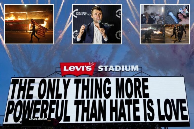 Only thing more powerful than hate is love Super Bowl pic: AP Photo Brynn Anderson)