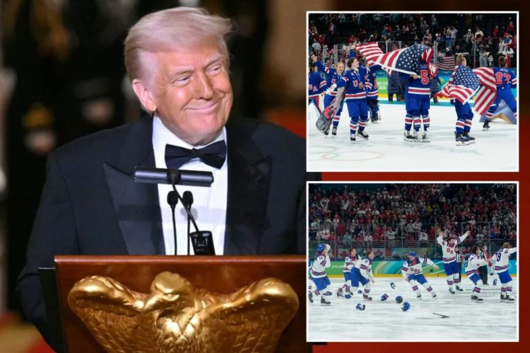 Trump Olympic Hockey