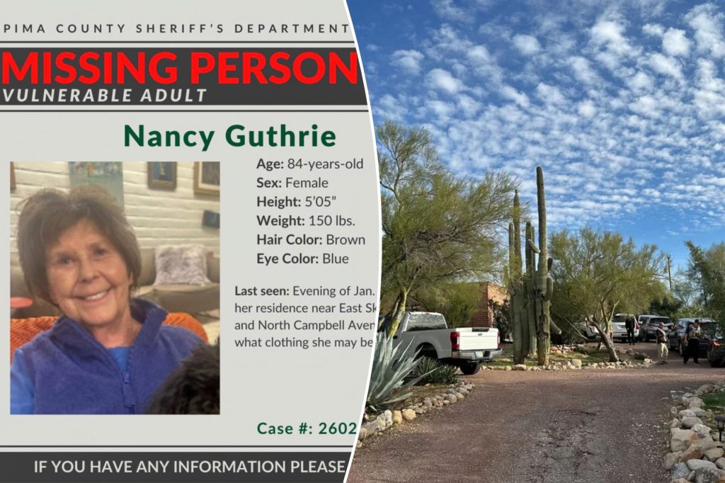 FBI searches Arizona residence of detained person of interest in Nancy Guthrie case