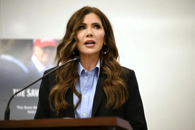 DHS Secretary Kristi Noem.