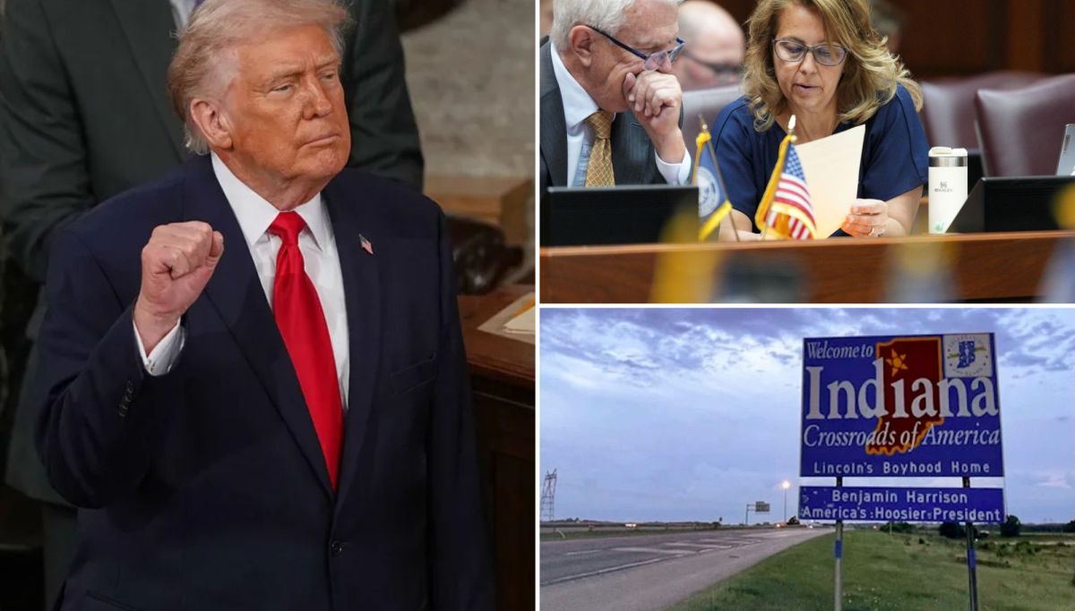 Trump endorses slate of Indiana Republicans running against anti-redistricting state senators