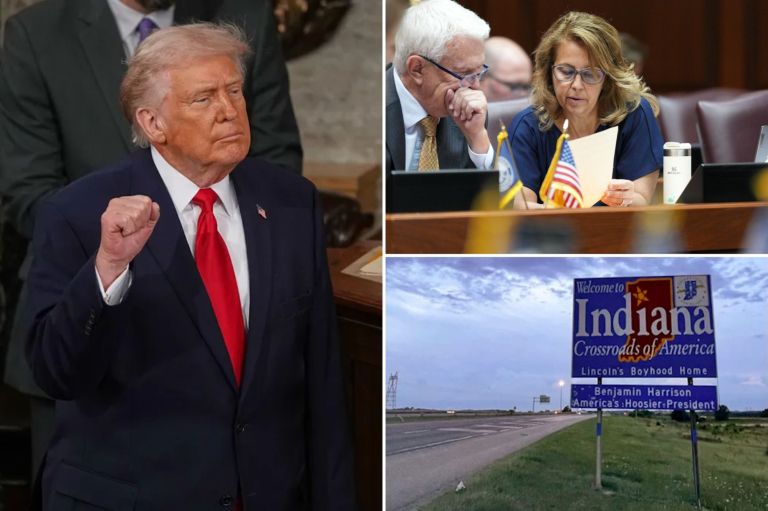 President Donald Trump endorsed several Indiana Republican primary candidates for the state senate after Hoosier Republicans refused to redraw the state's House districts ahead of the 2026 midterm elections.