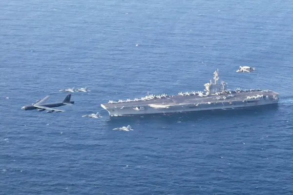 Witkoff and Kushner board US aircraft carrier off Iran’s coast after nuclear talks