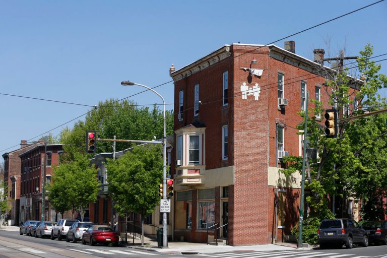 This May 1, 2013, file photo, shows Dr. Kermit Gosnell's former facility the Women's Medical Society in Philadelphia. Philadelphia wants to auction off the site of the former abortion clinic where imprisoned Gosnell performed illegal late-term abortions. (AP Photo/Matt Rourke, File)