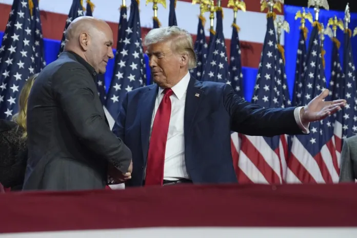 UFC Dana White ‘never’ gets negativity for supporting Trump UFC Dana White ‘never’ gets negativity for supporting Trump