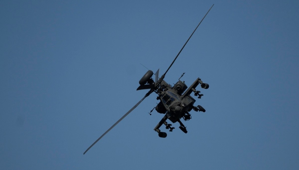 Two crew members rescued from US Apache helicopter downed near Strait of Hormuz