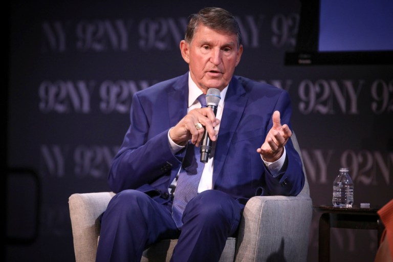 Former West Virginia Sen. Joe Manchin.