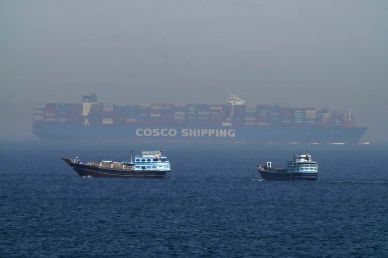 ships on the strait of hormuz