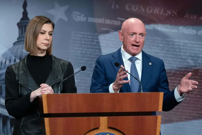 Mark Kelly says Trump is ‘flailing’ as he ignores affordability for Iran conflict