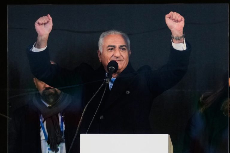 Iran's exiled Crown Prince Reza Pahlavi.